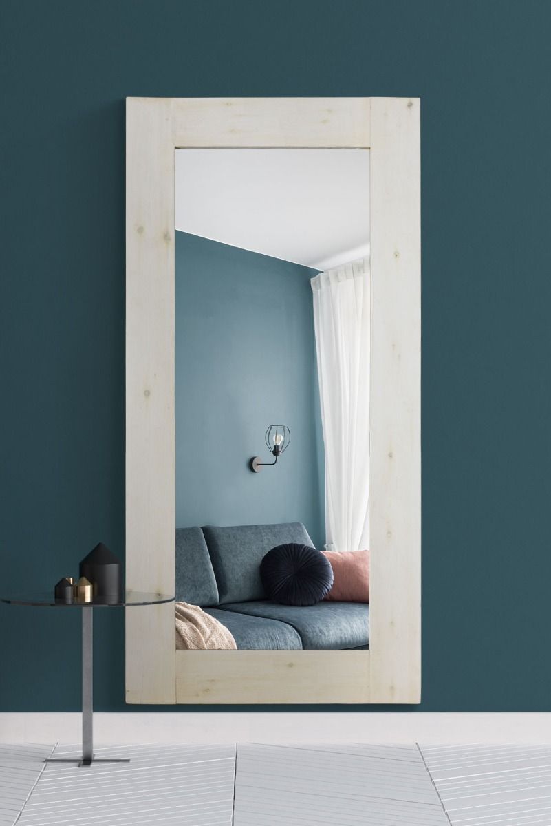 Carrington Light Natural Wood Full Length Mirror 179 x 87 CM