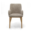 Hawksmoor Sidcup Tweed Oatmeal Dining Chair (Pair)