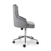 Hawksmoor Rocco Brushed Velvet Grey Office Chair