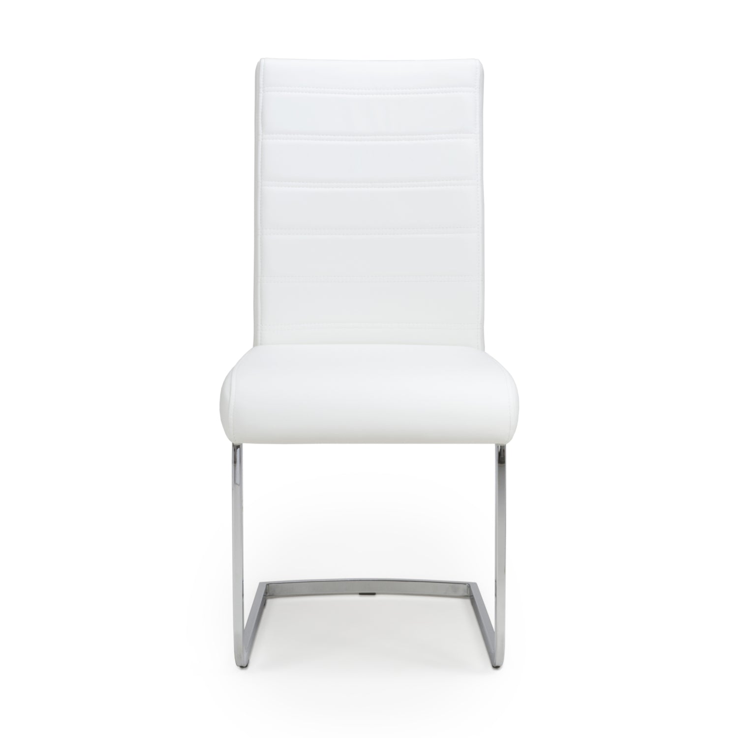 Hawksmoor Callisto Leather Effect Black Dining Chair (Pair)