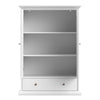 Axton Westchester Wardrobe with 2 Doors 1 Drawer 2 Shelves In White