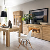 Axton Bronxwood Cortina 3 Door Glazed Sideboard in Grandson Oak