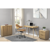 Jual Furnishing San Francisco Executive Desk Oak