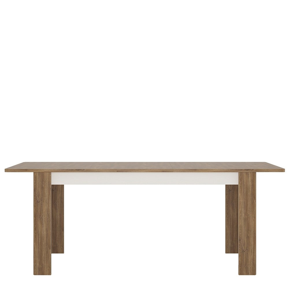 Axton Fordham Extending Dining Table + 4 Milan High Back Chair Grey