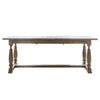 Mayfield Yukon Mindi Ash Wood Extending Rectangle Dining Table