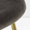 Mayfield Forestburg Velvet Dining Chair Gold Legs