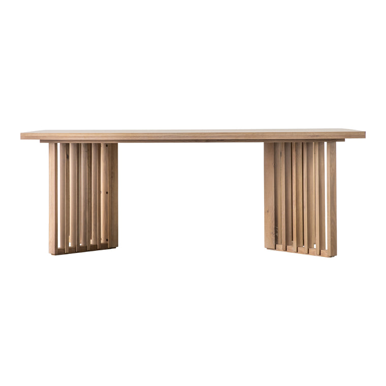 Mayfield Noto Japandi Style Oak Dining Table