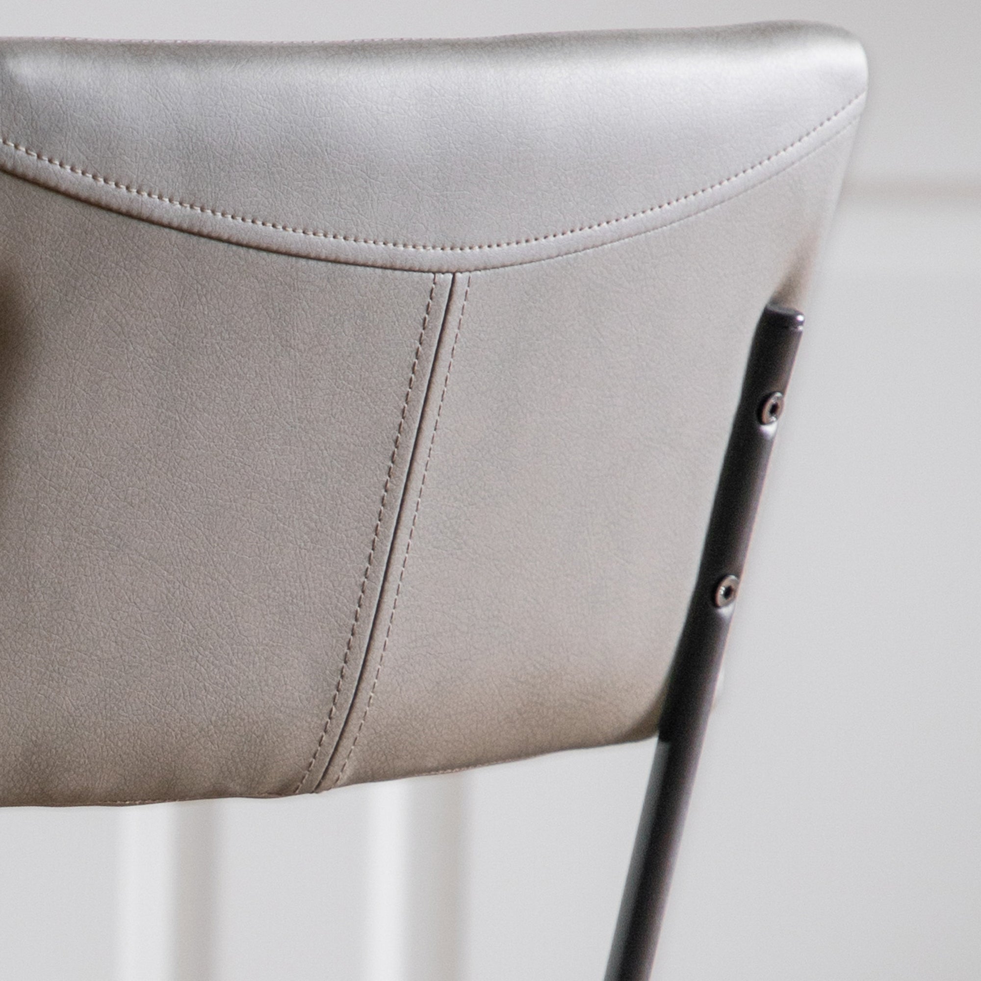 Mayfield Westlock Fabric Dining Chair Black Metal Legs (Pair)