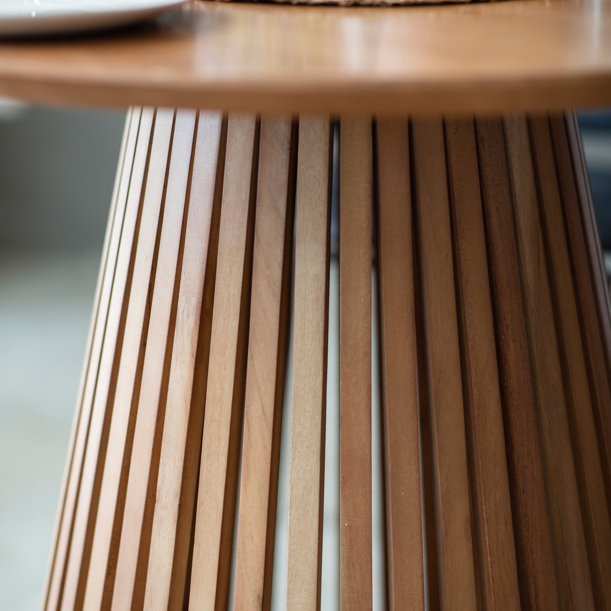 Mayfield Benton Slatted Acacia Wood Dining Table
