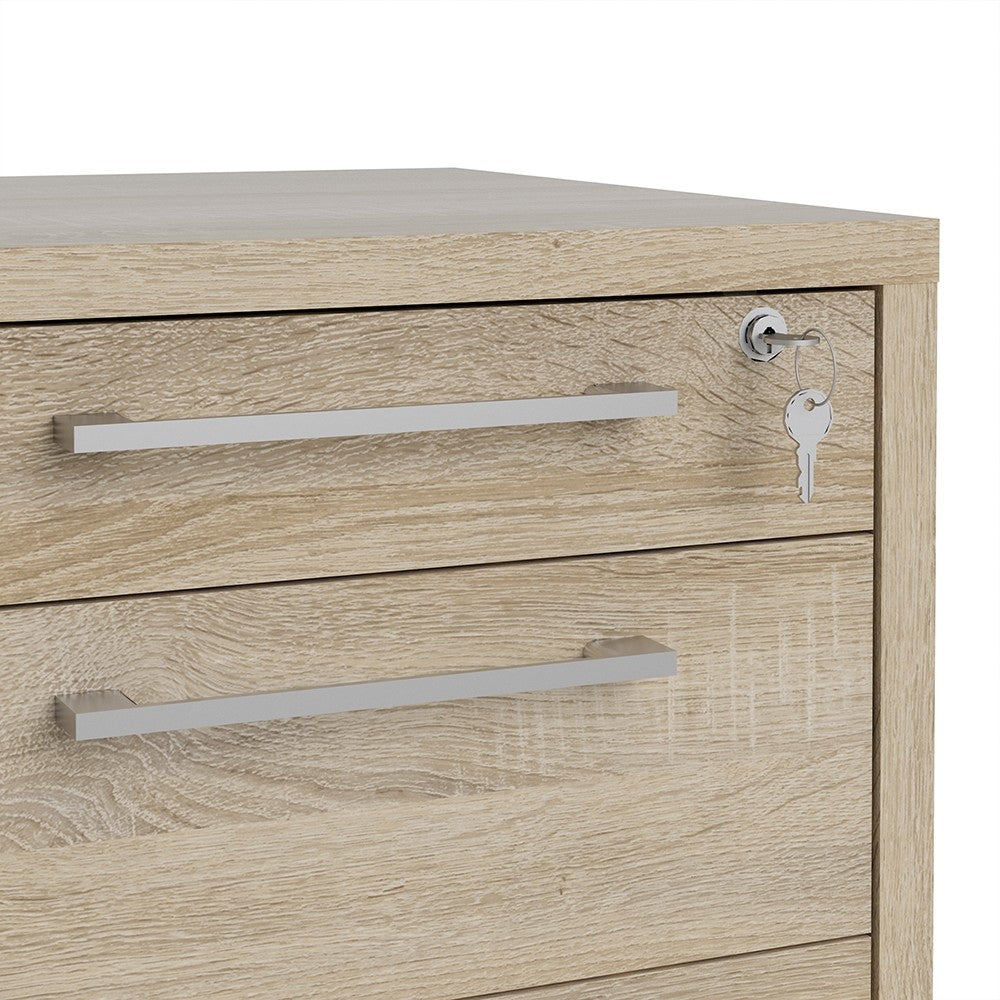 Axton Trinity Mobile file cabinet In Oak