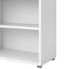 Axton Trinity Bookcase 5 Shelves in White