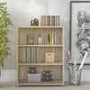 Axton Trinity Bookcase 2 Shelves In Oak