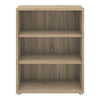 Axton Trinity Bookcase 2 Shelves In Oak