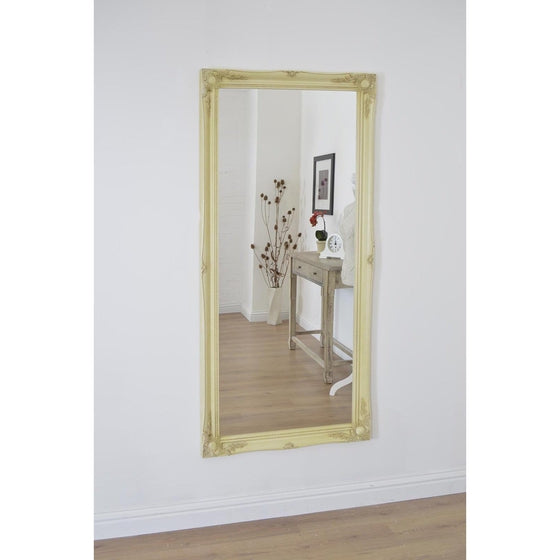 Hamilton Cream Shabby Chic Design Large Dress Mirror 167 x 76 CM