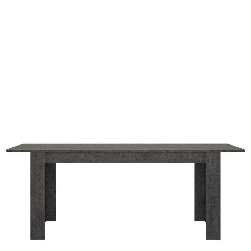 Axton Laconia Dining Table + 4 Milan High Back Chair Grey