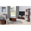 Jual Furnishings Florence Walnut Cantilever TV Stand