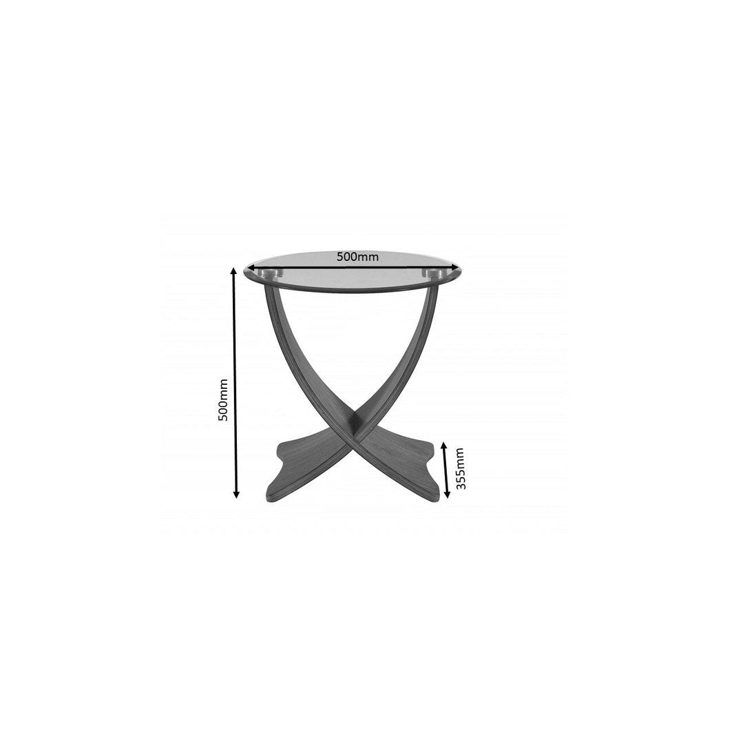 Jual Furnishings Siena Lamp Table Walnut