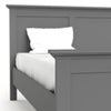 Axton Westchester Double Bed 4ft6 (140 x 190) in Matt Grey