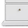 Axton Westchester Chest Of 6 Drawers In White and Oak