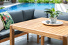 Aspen Solid Acacia Wood Corner Dining Garden Furniture Set