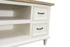 Bodiam Rochester TV Unit 4 Drawer 2 Shelves Antique White