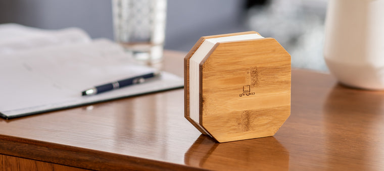 Ging-Ko Smart Accordion Lamp - Bamboo