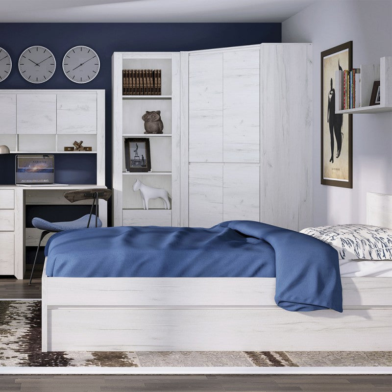 Axton Baychester Single Bed with under bed Drawer (Inc slats)