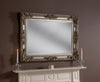 Yearn Baroque / Swept YG137 Silver Leaf Mirror