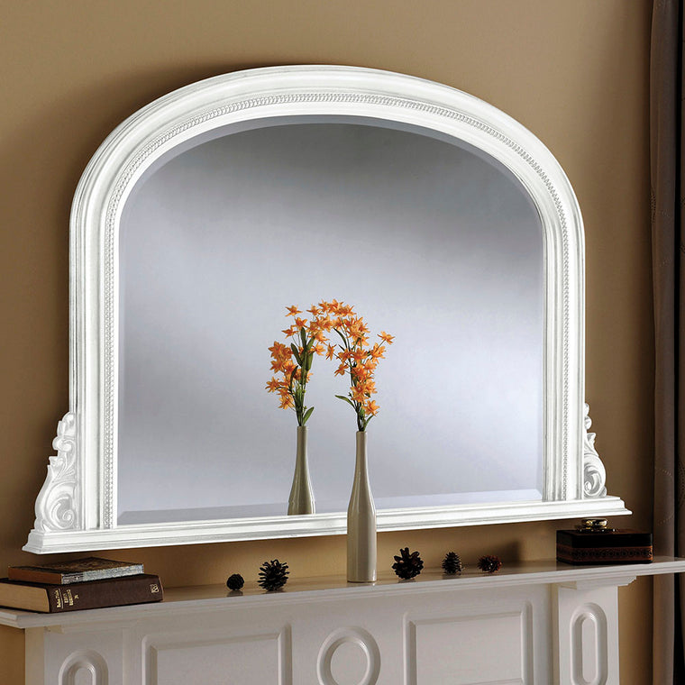 Yearn Over Mantles YG314 Matt White Mirror