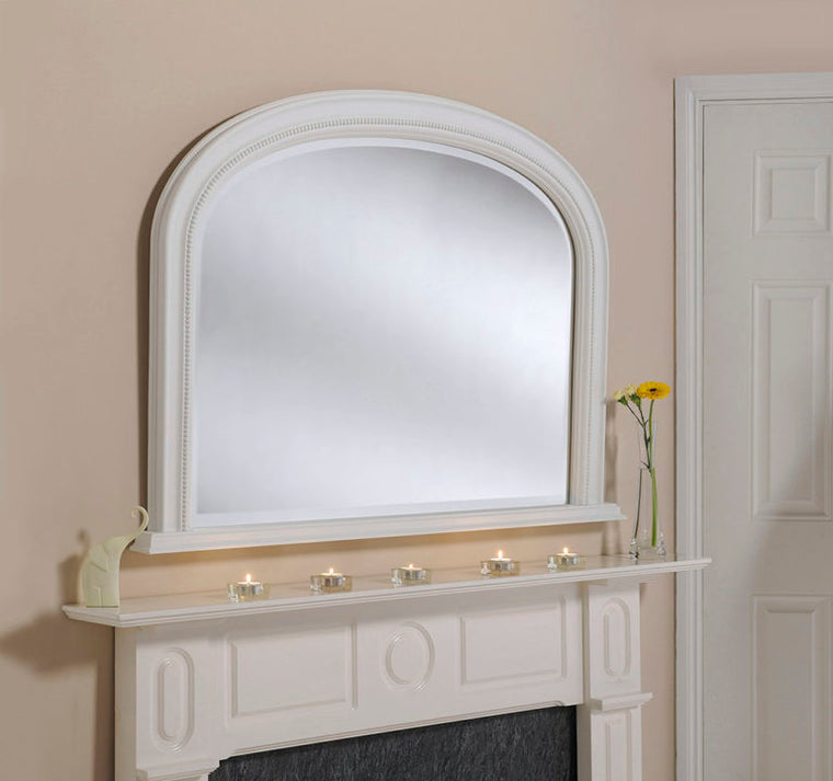 Yearn Over Mantles YG315 Matt White Mirror