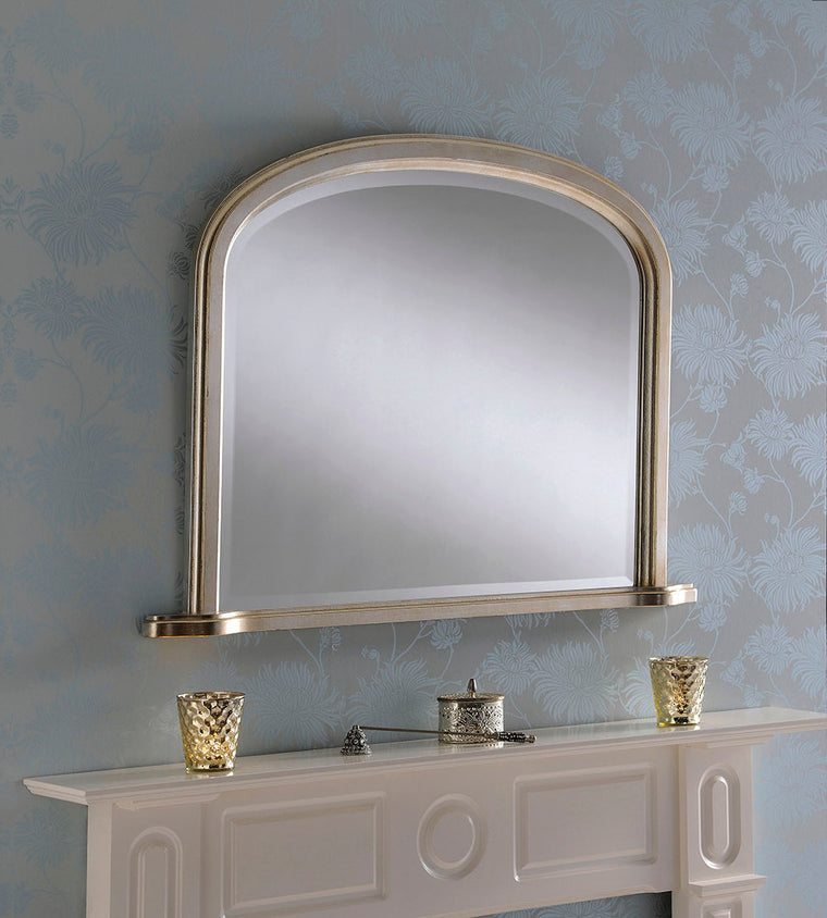 Yearn Over Mantles YG95 Silver Leaf Mirror