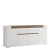 Axton Bronxdale Wide 4 Door 2 Drawer Sideboard (inc. Plexi Lighting)