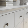 Axton Westchester Chest of 8 Drawers In White