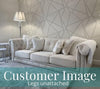 Montrose Ivory Linen 3 Seater Sofa