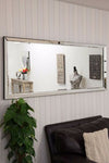 Carrington All Glass Angled Frame Full Length Mirror 178 x 76 CM