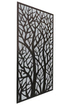 Carrington Extra large Metal Tree Design Decorative Garden Screen Mirror 120cm X 60cm