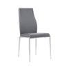 Axton Kingsbridge Extending Dining Table + 4 Milan High Back Chair Grey