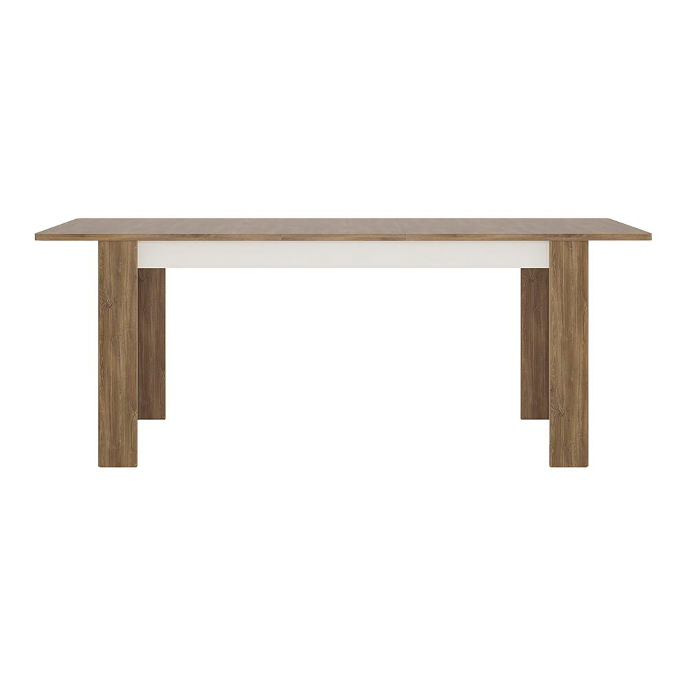 Axton Fordham Extending Dining Table + 6 Milan High Back Chair White