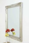 Carrington Silver Wall Mirror 110 x 79 CM