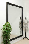 Carrington Baroque Black Extra Large Leaner Mirror 201 x 140 CM