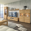 Axton Bronxwood Tall Glazed Display Cabinet (RH) In Grandson Oak