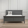 Axton Westchester Super King Bed (180 x 200) in Matt Grey