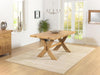 Avignon 160cm Solid Oak Extending Table