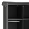 Axton Westchester Wardrobe with 2 Doors in Matt Grey