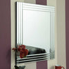 Carrington All Glass Triple Edge Bevelled Mirror 68 x 58 CM