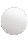 Carrington All Glass Bevelled Classic Design Round Mirror 80 x 80CM