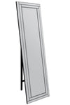 Luxford All Glass Bevel Free Standing Cheval Dress Mirror 150 x 40CM